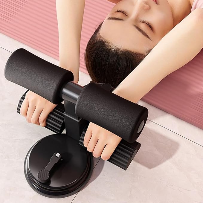 Portable Sit Up Exercise Equipment - Secure Suction Sit Up Assistant Device, Portable Workout Equipment | Adjustable Height Sit Up Aids, Non Slip Handle Sit Up Assistant Device For Home Workout