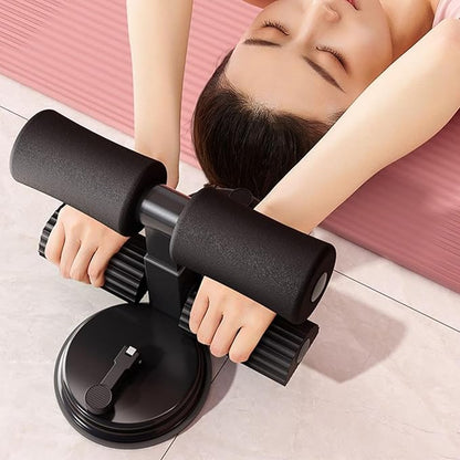 Portable Sit Up Exercise Equipment - Secure Suction Sit Up Assistant Device, Portable Workout Equipment | Adjustable Height Sit Up Aids, Non Slip Handle Sit Up Assistant Device For Home Workout