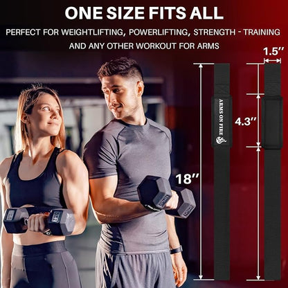TECEUM Lifting Straps for Weightlifting Gym Strength Training - Wrist Straps with Neoprene Padded Cotton - Men & Women – Ideal for Powerlifting, Bodybuilding & Deadlifts