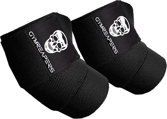 Gymreapers Weightlifting Elbow Wraps (1 Pair) - Flexible 40'' Elbow Compression Strap & Joint Support Brace - for Bench Press, Powerlifting, and Pressing