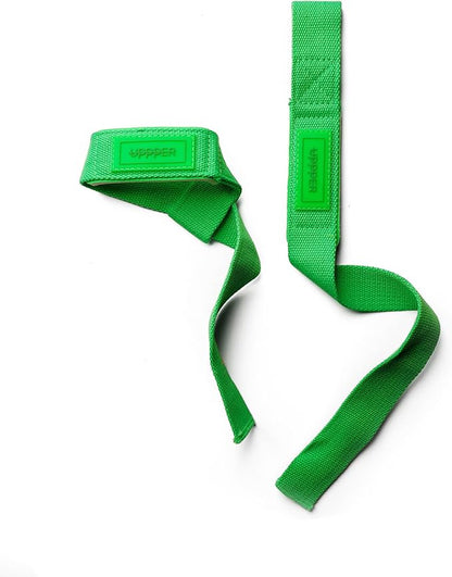 UPPPER Lifting Straps for Weightlifting – 22" Cotton Wrist Straps with Neoprene Padding for Deadlifts, Pullups, Gym Workouts – For Men & Women | Premium Fitness Gear
