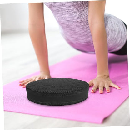 Ergonomic Oval Tpe Non-slip Cushion for Yoga Pilates Fitness Training Stability and Strength Improvement Multifunctional Floor Mat for Balance Exercises and Workout