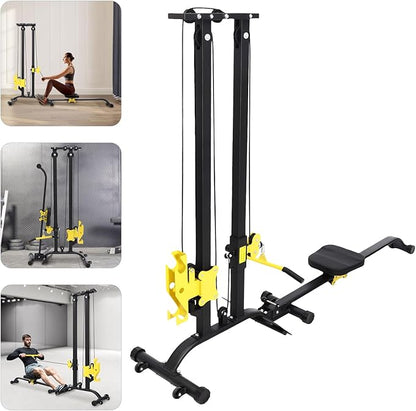 Multifunctional Fitness Rack Adjusted Height Strength Training Fitness Equipment Load Capacity 220.46lbs Multi-Function Strength Training Fitness Tool Stand for Home, Small Gyms, Companies