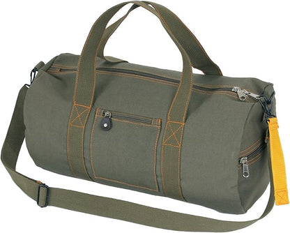 Rothco Canvas Equipment Duffle Bag – Travel & Gym Bag with Heavyweight Cotton Canvas Material – Great for Storing Gear, Clothing, and More