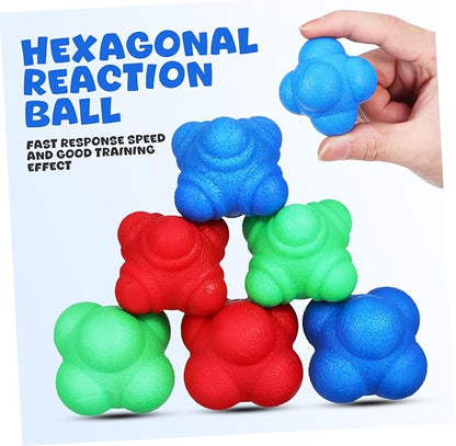 VICASKY 6pcs Reaction for Agility Training Improve Hand-Eye Coordination and Reaction Speed and Elastic for Athletes and Fitness Enthusiasts