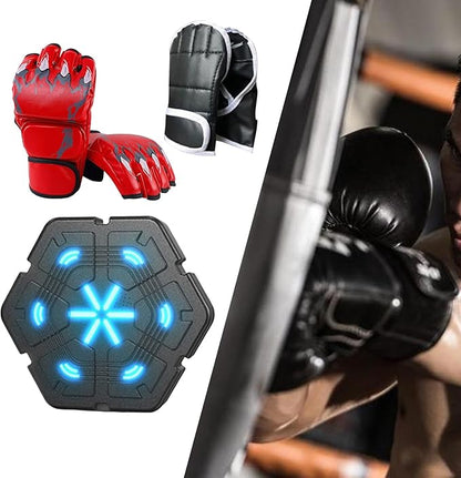 1 Boxing Electronic Music Punching Mounted Reaction Target Comfortable Material Suitable for Home Fitness Adults Children Indoor Exer