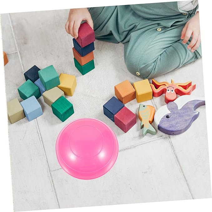 Garneck Half Massage Ball for Durable Semicircle Yoga Ball for Balancing and Gym Training Fun and Reliable Fitness Tool for Exercise and Massage for Pregnancy and Family Activities