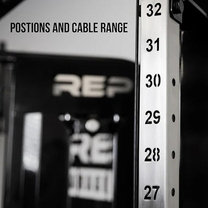 REP Fitness Arcadia™ Functional Trainer- All in one Functional Trainer and Cable Machine for Home and Garage Gym!- Optional Weight Stack Upgrades and Attachment Packages