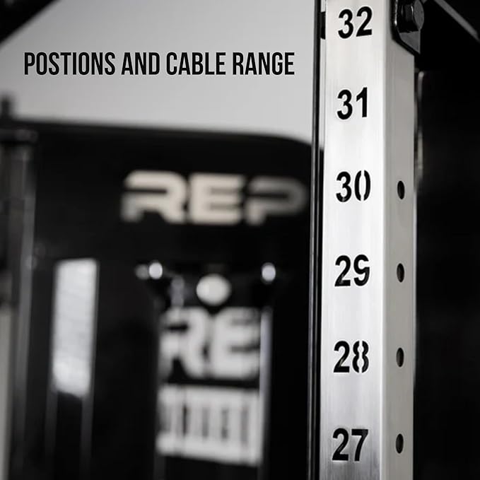 REP Fitness Arcadia™ Functional Trainer- All in one Functional Trainer and Cable Machine for Home and Garage Gym!- Optional Weight Stack Upgrades and Attachment Packages