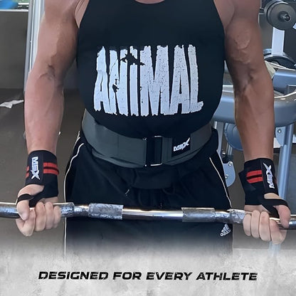 Self Locking Neoprene Gym Weight Lifting Belts for Men Women, Lumbar Support Stability, Adjustable Design, Fit Straps, Deadlifts, Training, Bodybuilding