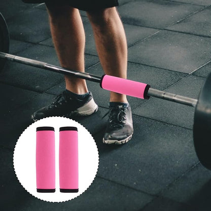 SUPVOX Barbell Grips, 2pcs Dumbbell Handles Bar Grips Detachable Horizontal Bars Cover Power Lifting Strength Training
