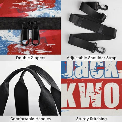 Personalized-Martial-Arts-Gear-Bag for Karate Teakwondo, Custom Jiujitsu Bag for Boys, Karate Teakwondo Bag for Gear Waterproof Lightweight Large USA