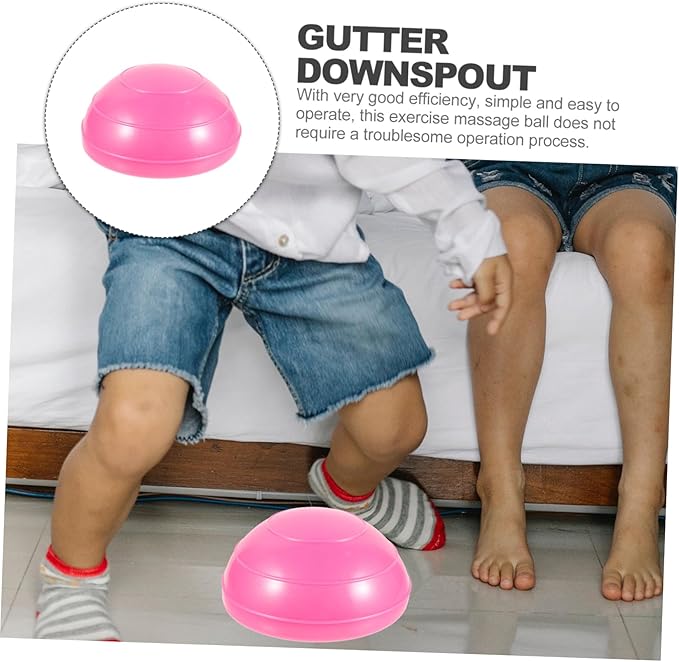 Kichvoe Half Balancing Ball for Kindergarten Balance Training Fitness Step Ball Gym Massage Tool for Core Stability and Coordination Exercise