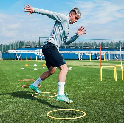 FORZA Agility Rings [12 Pack] | Speed & Agility Training Equipment for Athletes - Available in 10 Colors