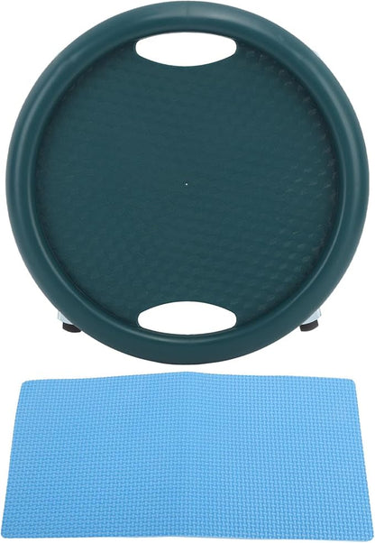 Ab Wheel, 360 Degrees Swivel Core Trainer for Abdominal and Waist Strength, Home Gym Fitness Equipment for Men Women Seniors Beginners