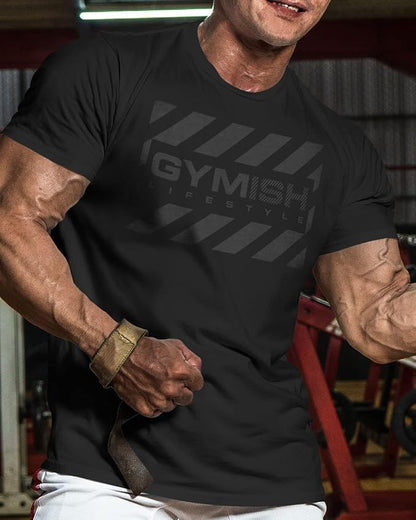 Gymish American Flag Graphic Fitness Tank, Sleeveless Bodybuilding Athletic Tank Top