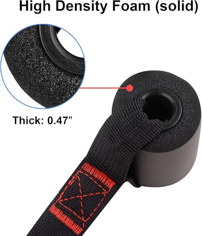 Heavy Duty Door Anchor for Exercise Bands - Secure Door Jamb Anchor System - No Damage, Larger Size