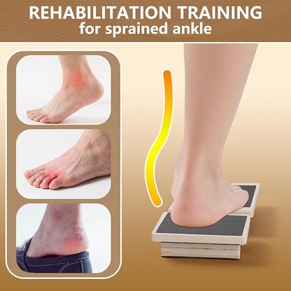 Ankle Balance Board,Stability Trainer for Rehabilitation,Plantar Fasciitis Relief,Posture Corrector,Physical Therapy Tools