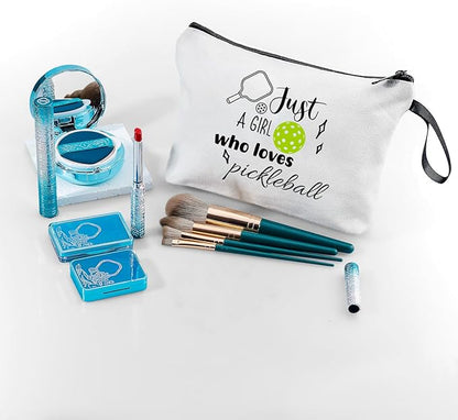 Pickleball Birthday Gifts for Team Club Girl Daughter Friendship Womens Lovers Sister Friends Small Cosmetic Makeup Bag