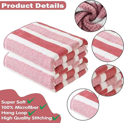 Microfiber Bath Towel 35x70 Inches - Ultra Soft Quick Dry, Lightweight for Gym, Spa, Travel | Hotel Grade & Multi-Use| Single Pack