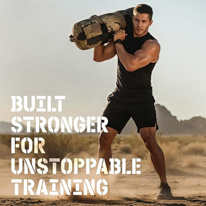 Yes4All Sandbags for Working Out, Adjustable Sand Bags for Weight Training with Handles, Multiple Colors & Sizes 5-200lbs