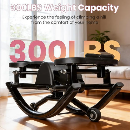 Steppers for Exercise at Home, Stepper Exercise Machine with 300 lbs Weight Capacity Abs Workout for Slim Waist and Core Ab Exercise, Noiseless Home Gym Equipment for Women Men