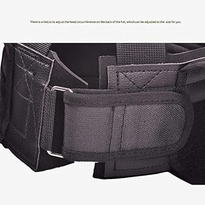 Head Neck Harness for Weight Lifting Training Diverse Workout Adjustable Strap Chin Pad Strength Powerlifting Workout Equipment,Serene16,with 3kg sandbag