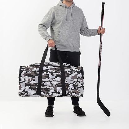 Jetstream Heavy Duty Multi Pocket Durable Sports Gym Equipment Travel Duffel Bag