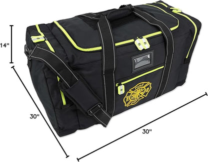 Lightning X Firefighter Turnout Gear Package - Gear Bag, SCBA Mask Bag, Fire Glove Strap, Shoulder Strap