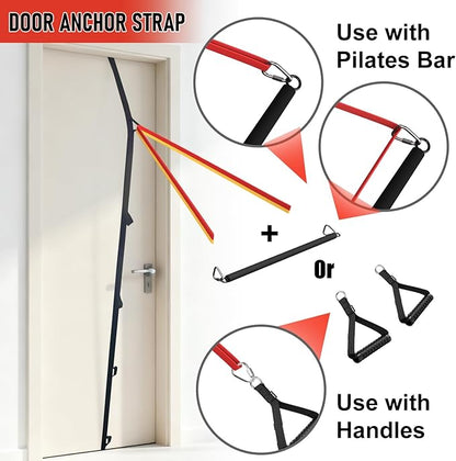 VEICK Resistance Bands for Working Out, Exercise Bands, Workout Bands, Pull Up Assistance Bands, Long Heavy Stretch Bands Set for Men Women, Power Weight Gym at Home Fitness Equipment