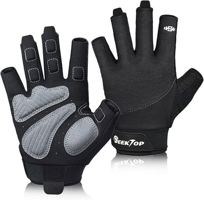 Seektop Workout Gloves for Men and Women, Weight Lifting Gloves with Full Protection, Excellent Grip, Gym, Breathable Exercise Gloves for Weightlifting, Fitness, Training