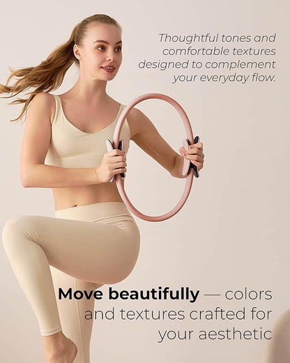 Pilates Kit for Women – Home Pilates Equipment Set with Ring, Ball & Resistance Bands | Pilates Starter Kit with Accessories in Gift Box