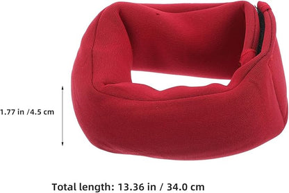 Happyyami Adjustable Ankle Weights 2pcs Crimson Leg Weights Sandbag for Running Strength Training Wearable Fitness Equipment