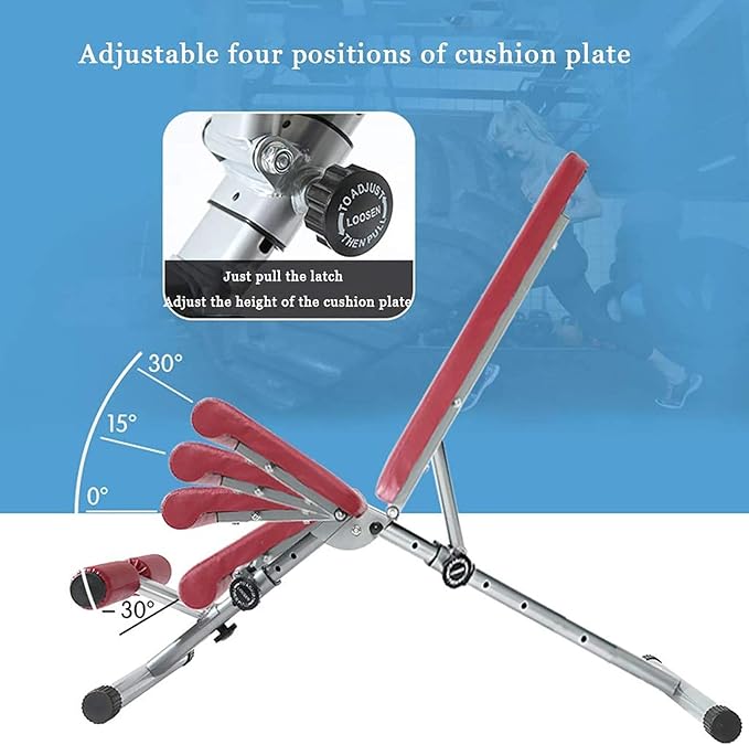 Adjustable Weight Bench Dumbbell Bench Incline Decline Workout Bench Foldable Sit Up Bench Home Gym Fitness Bench Bench Press for Men Full Body Exercise