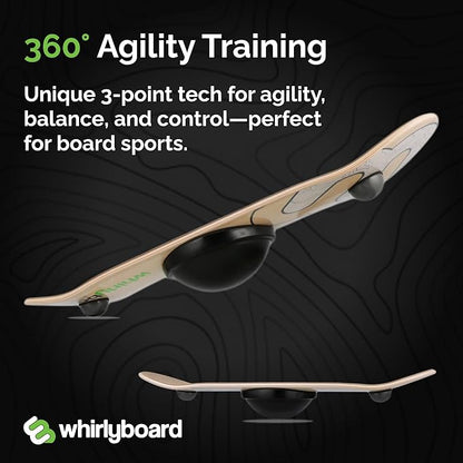 Whirly Board Spinning Balance Board & Agility Training Equipment
