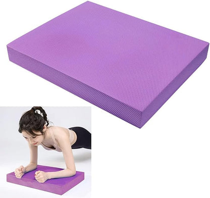 Balance Pad, TPE Yoga Balance Cushion Pad Soft Cushion High Rebound Mat Training Foam Pad Flat Support Pad for Exercise
