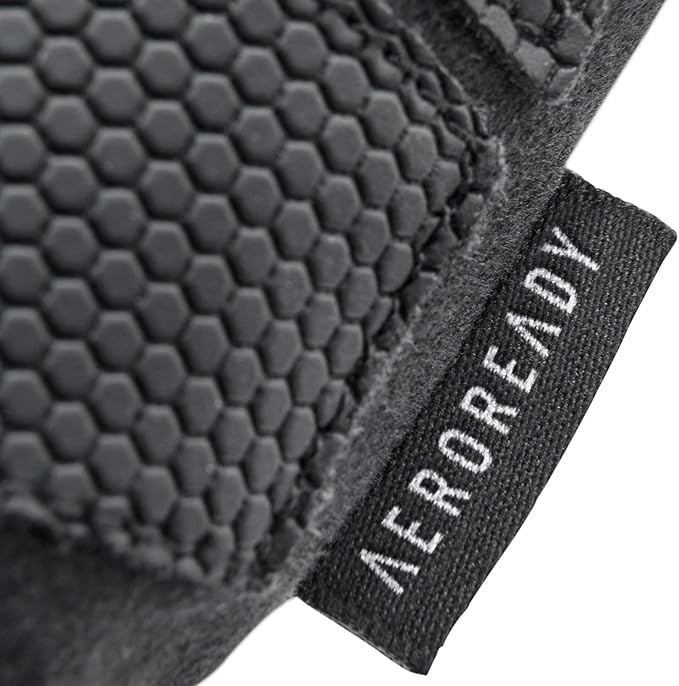Adidas Aeroready Performance Weightlifting Gloves, Fingerless Workout Gloves