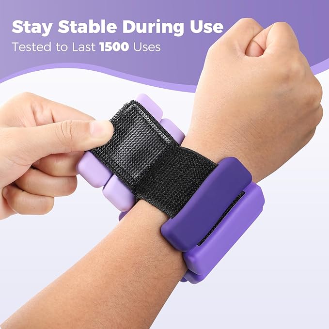 Sportneer Ankle & Wrist Weights Set of 2 (1LB/2LB Each) for Women Men Comfortable Arm Leg Weight for Pilates, Running, Walking, Workout, Yoga, Water Aerobics, Pool Exercises