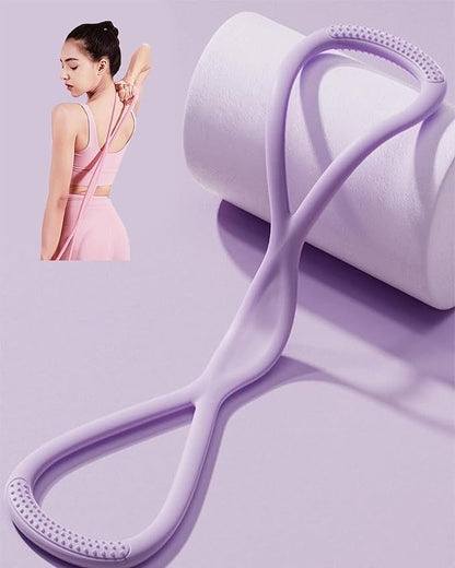 Resistance Bands with Handles,Figure 8 Resistance Band Elastic Fitness Bands Exercise Band for Home Yoga Gym Workout