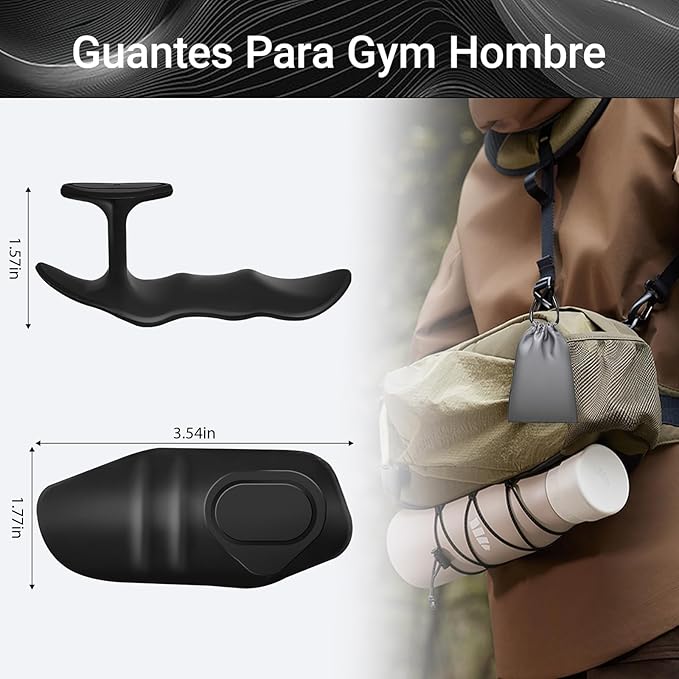 4-PCS Rypt Grip for Weight Lifting Deadlift Rows-Rubber Anti-Slip Ergonomic Lifting Gloves for Men and Women Training Palm Protectors for Gym Intensive Training and Exercise