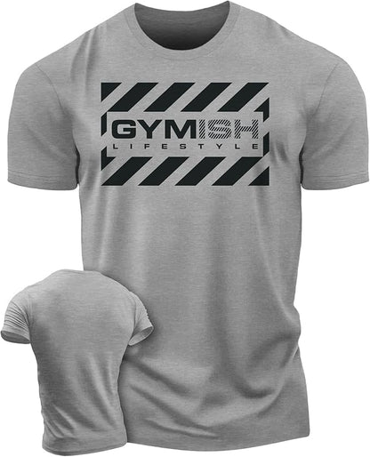 Gymish American Flag Graphic Fitness Tank, Sleeveless Bodybuilding Athletic Tank Top