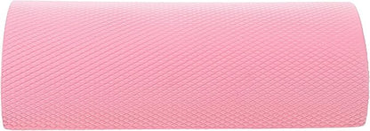 Back Muscle Roller Yoga Accessory, Semicircle Foam Roller for Lumbar Support, Lightweight Balance Training Tool for Exercise and Core Strengthening