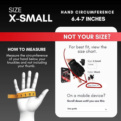 Workout Gloves for Men & Women - Weight Lifting & Gym Gloves with Enhanced Grip, Wrist Support & Palm Protection - Fitness, Training, Crossfit, Cycling & Exercise