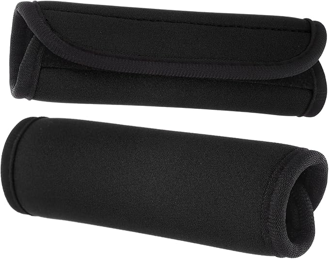 Mikikit 2pcs Deadlift Squat Pad Barbell Hip Thrust Lifting Grip Protection Polyester Mat Accessories