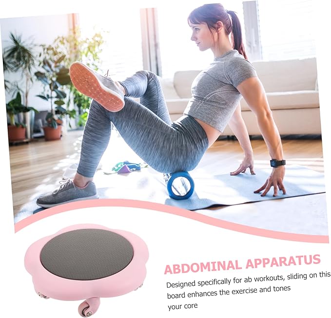 Sosoport Abdominal Disc Sliding Training Equipment for Core Strengthening Multi-directional Slider for Women Comfortable Grip Non- Design Compact