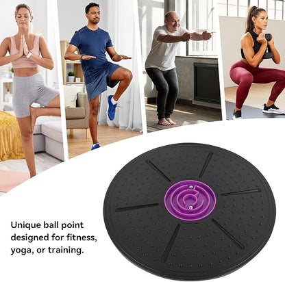 Balance Board Maze, Wobble Balance Board Balance Trainer Core Trainer Stability Disc with Maze for Core Stability, Strength Training, Flexibility