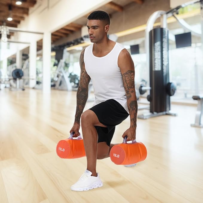 Water Dumbbells,Water Filled Training Dumbbells, Travel Weights Set, Adjustable Weights to 40Lbs,30Lbs,20Lbs,10Lbs,4Lbs Dumbbell Pair,Each 20/15/10/5/2 Lbs, Portable Gym for Strength Training, Fitness and Shaping