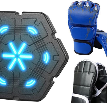 1 Boxing Electronic Music Punching Mounted Reaction Target Comfortable Material Suitable for Home Fitness Adults Children Indoor Exer