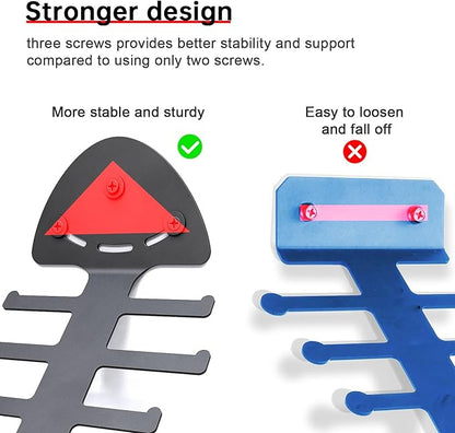 Exercise Resistance Band Rack, Resistance Bands Storage Hanger Gym Equipment Organizer Rack for Pull Up Bands, Multi-Purpose Gym Equipment Storage