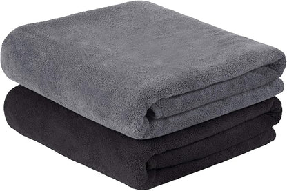 SUNLAND Microfiber Gym Bath Towel Ultra Soft Travel Camping Towel Super Absorbent Swimming Sport Towels with Carry Bag for Adults and Children